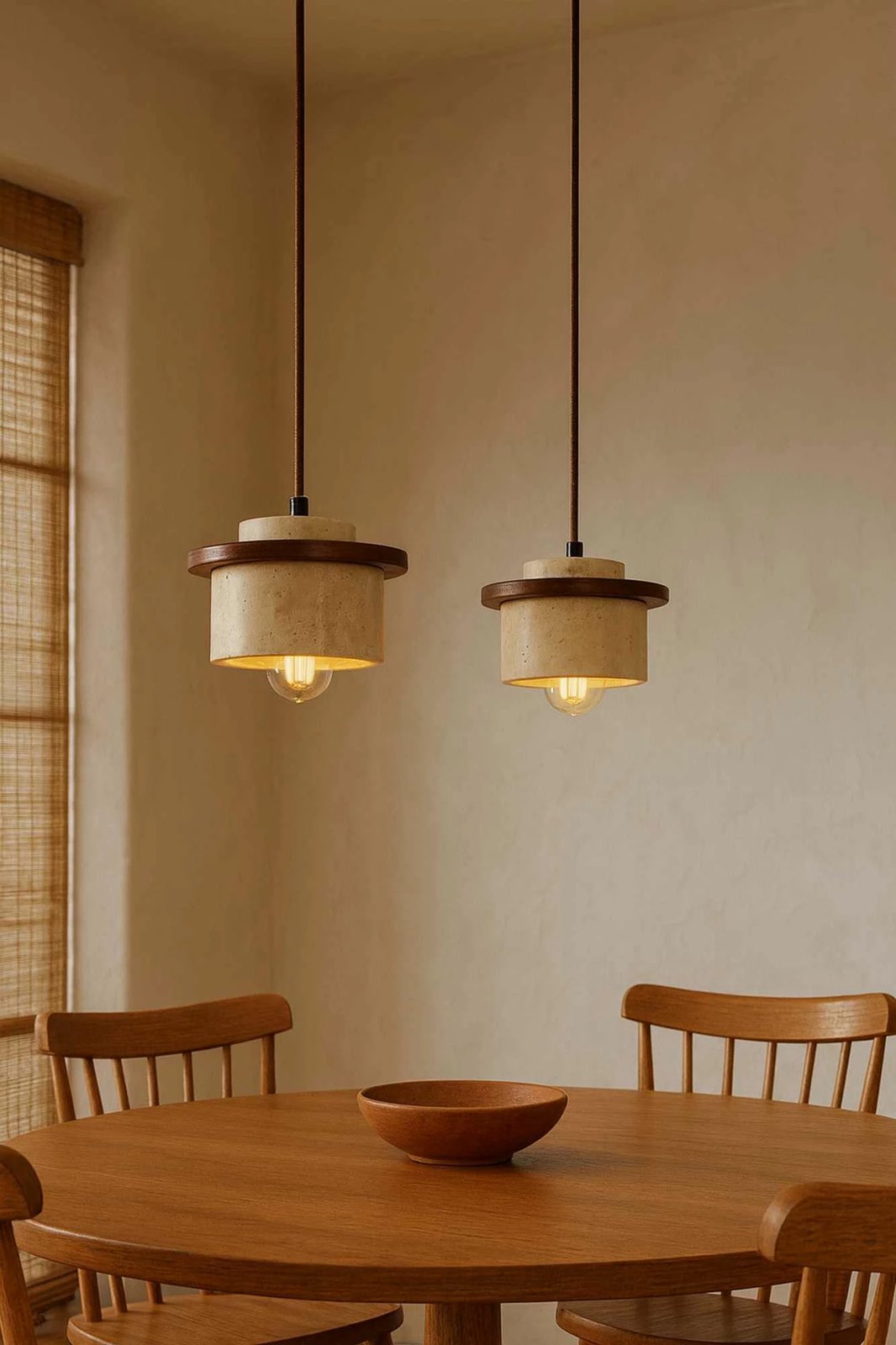 Llambë tavani Opviq, Ente, dru arre, bezhë