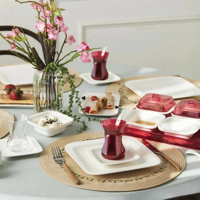 Set mëngjesi porcelani, 41 copë, Hermia, 153.09.01.0582