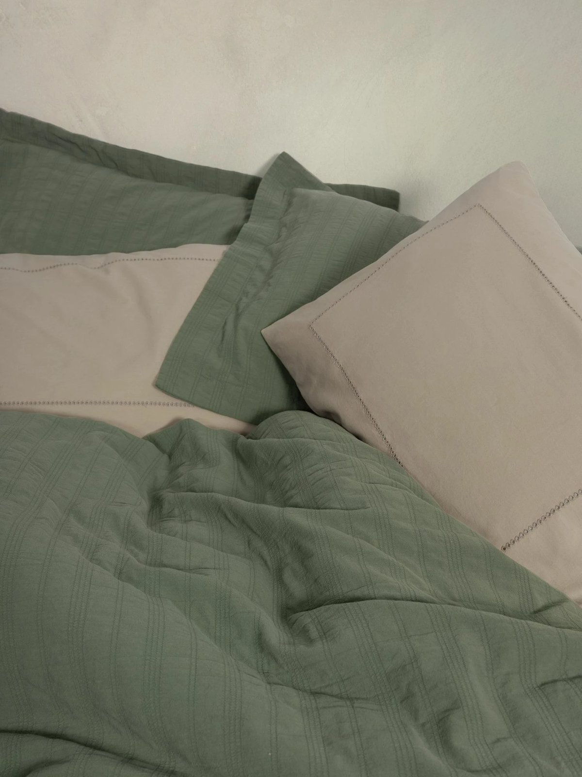 Set Double Pique, ngjyrë e gjelbër, L'essentiel, Vilo