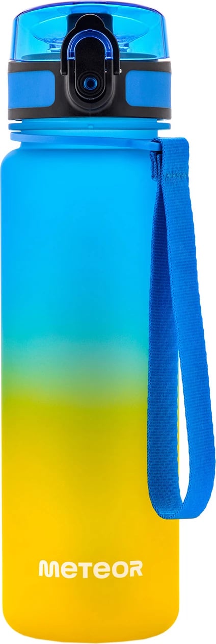 Shishe sportive Meteor, blu-verdhë