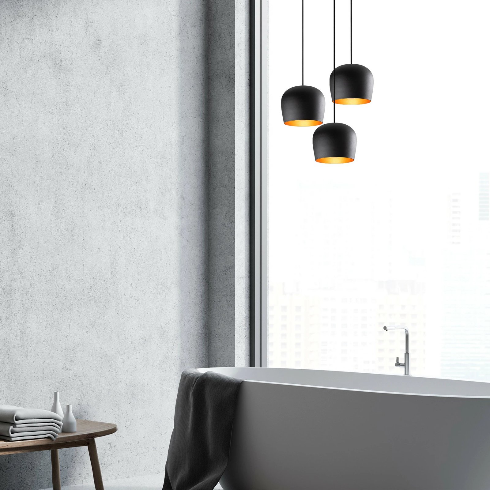 Llambë tavani Opviq, Berceste - N-1413, e zezë