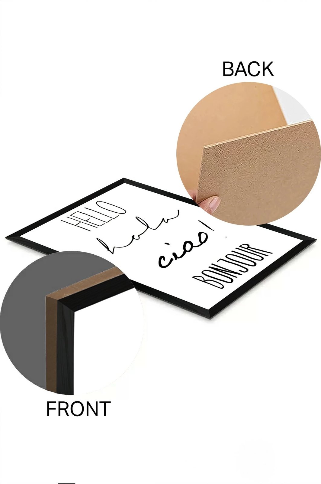 Pikturë dekorative për mur, Wallity, 1Artavessayaz24-3348, shumëngjyrëshe, pa kornizë, 33x48cm