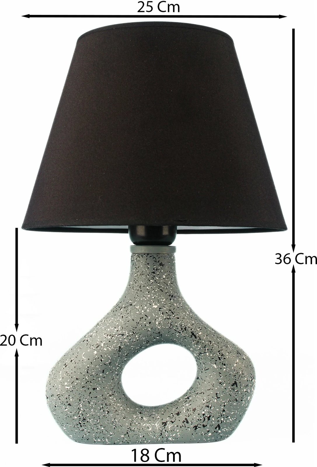 Llambë tavoline Opviq, gri, BK012