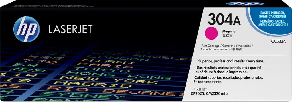 Toner HP 304A CC533A standard 2800 faqe magenta