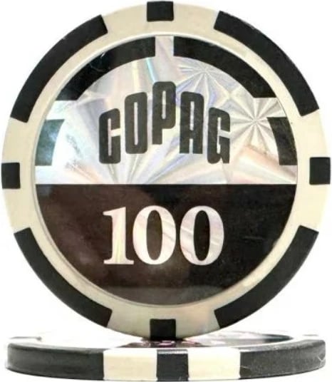 Set poker Cartamundi 300 çipa, me kuti metalike, shumëngjyrëshe