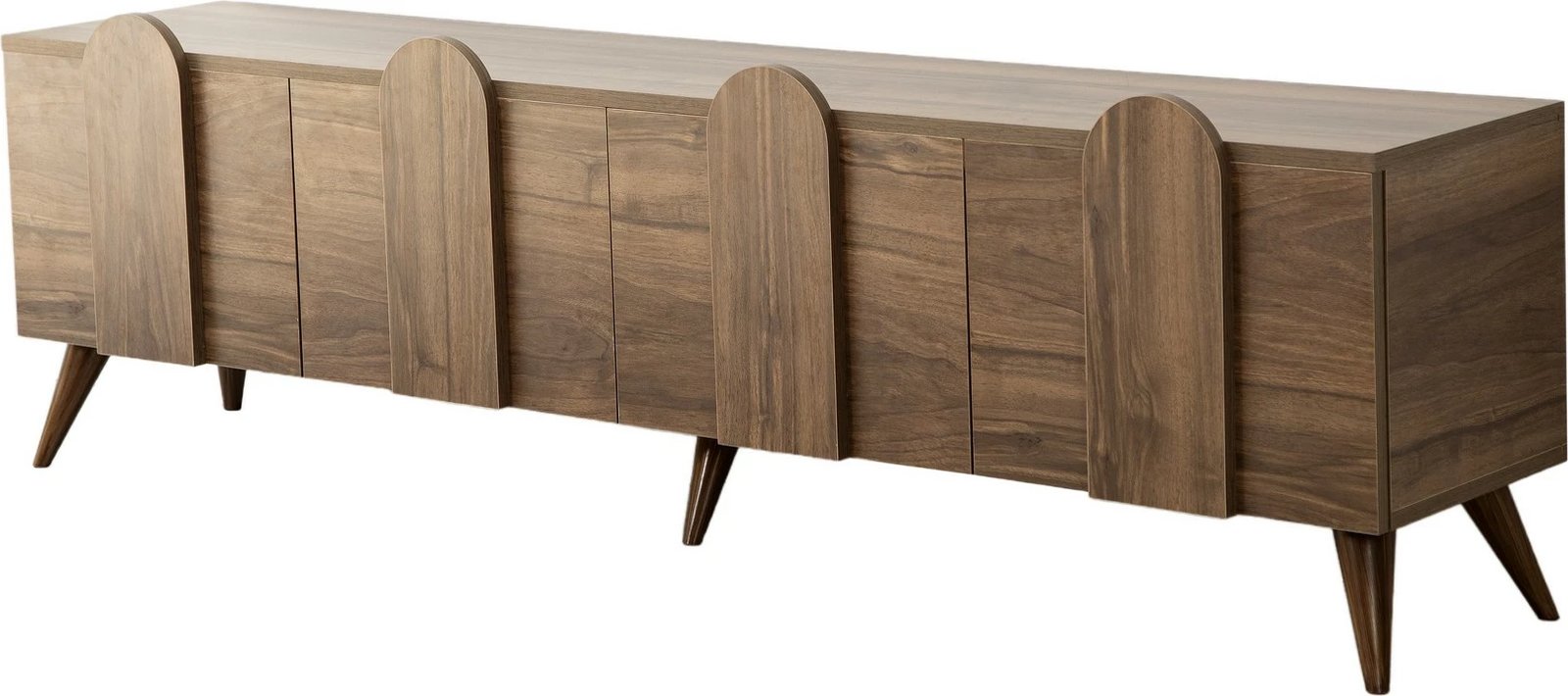 Komodë TV Hanah Home, New Line, ngjyrë arre, v2