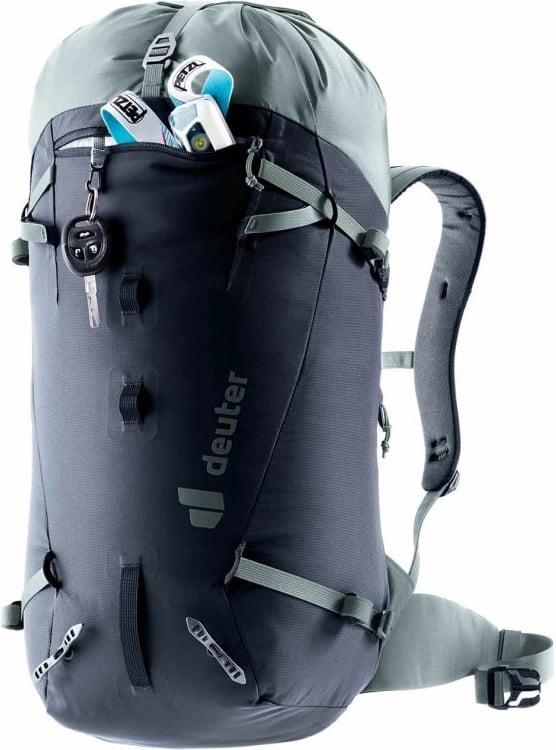 Çantë shpine Deuter, për meshkuj dhe femra, e zezë Çantë shpine Deuter, për meshkuj dhe femra, e zezë