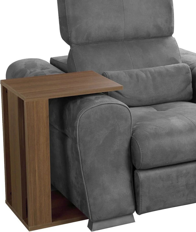 Tavolinë anësore Hanah Home, një copë, ngjyrë arre