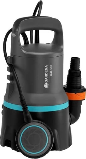 Pompë uji Gardena Hochwasser-Set 9000, 300W, 9000 l/h, e zezë