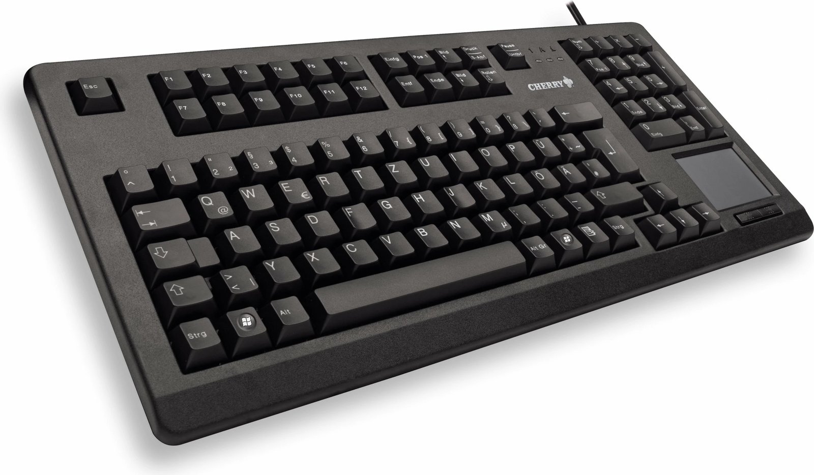 Tastierë mekanike Cherry TouchBoard G80-11900, USB, QWERTY UK, me touchpad, e zezë