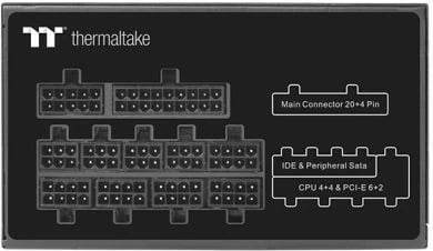 Kasë furnizim Thermaltake Toughpower PF1 850W, 80 PLUS Platinum, modulare, e zezë