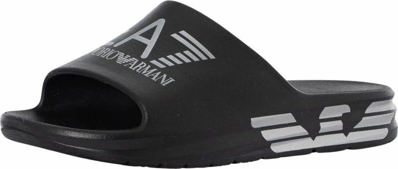 Flip-flop për meshkuj Emporio Armani, të zeza