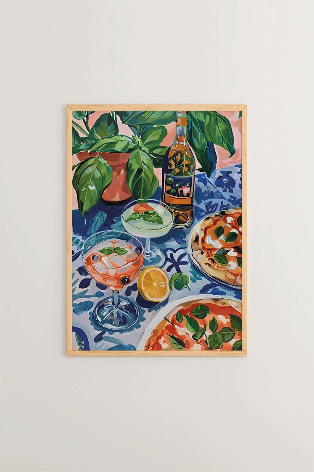 Pikturë dekorative me kornizë, Wallity, Ersy1Ham35