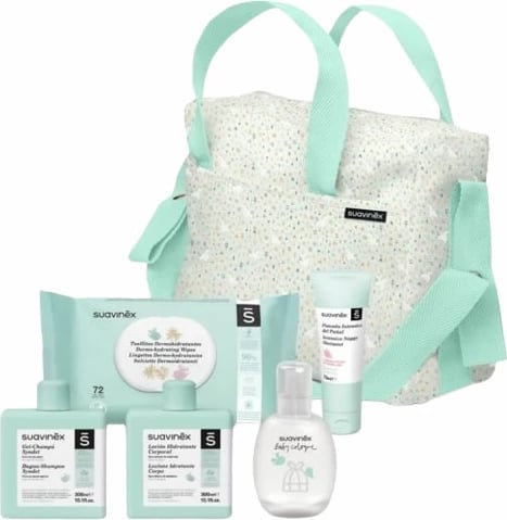 Set kozmetik për bebe Suavinex 6 pjesë