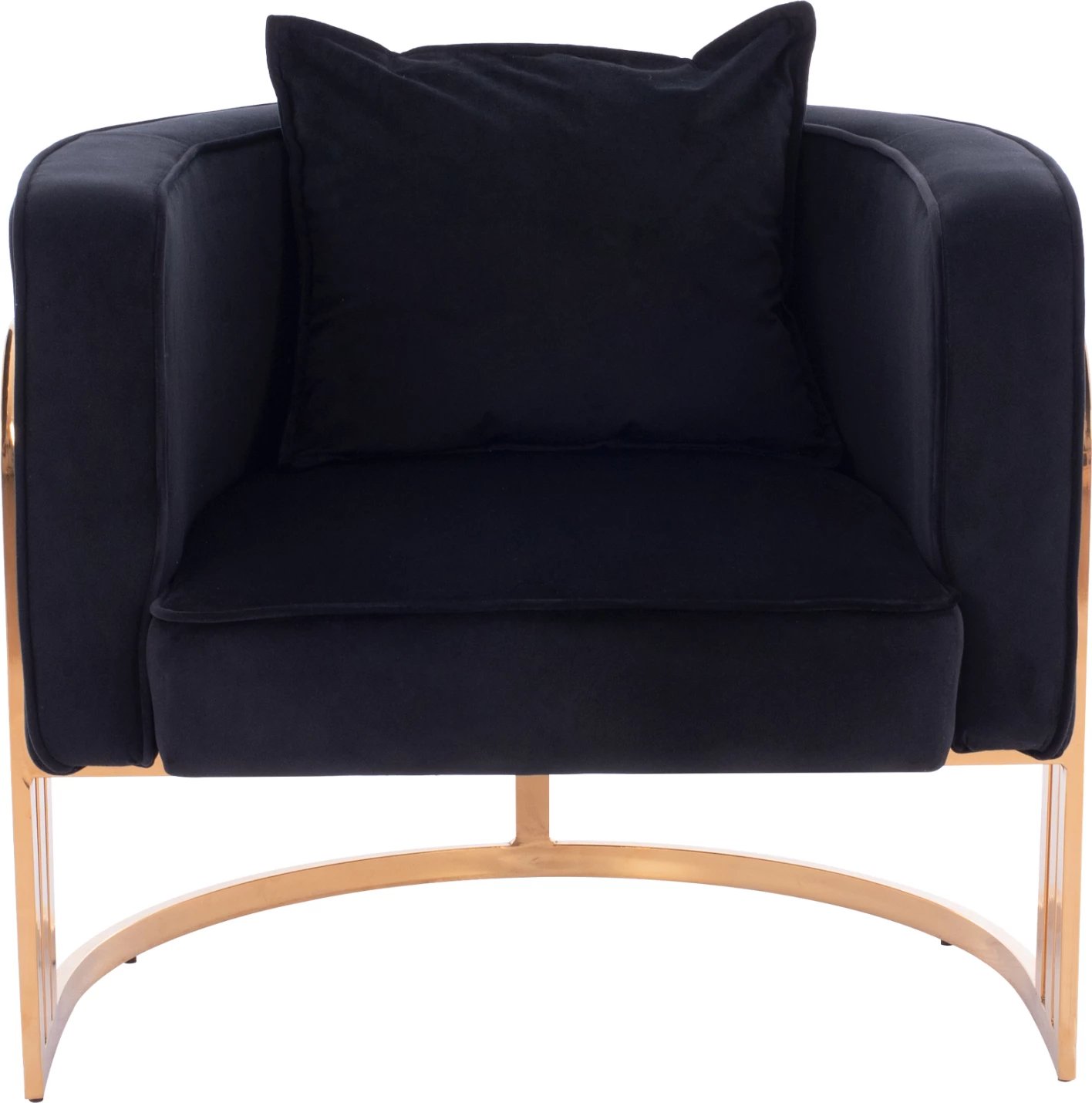 Karrige me krahë TIANA, kornizë metalike e artë, shpinë e ulët, rregullim gjysmë-rrethor, FH8738.04