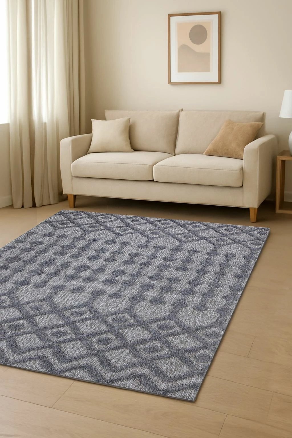 Qilim anthracite, 120x180cm, Conceptum Hypnose, 58388A