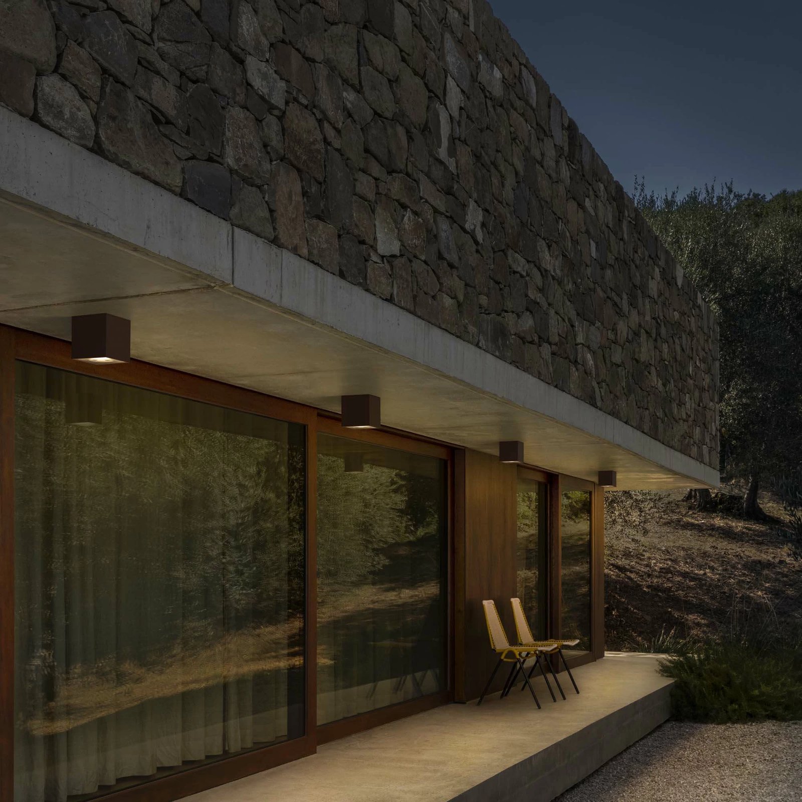 Llambat tavanore Techo pl1 square d09