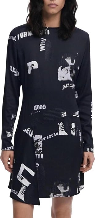 Fustan Desigual femra, i zi