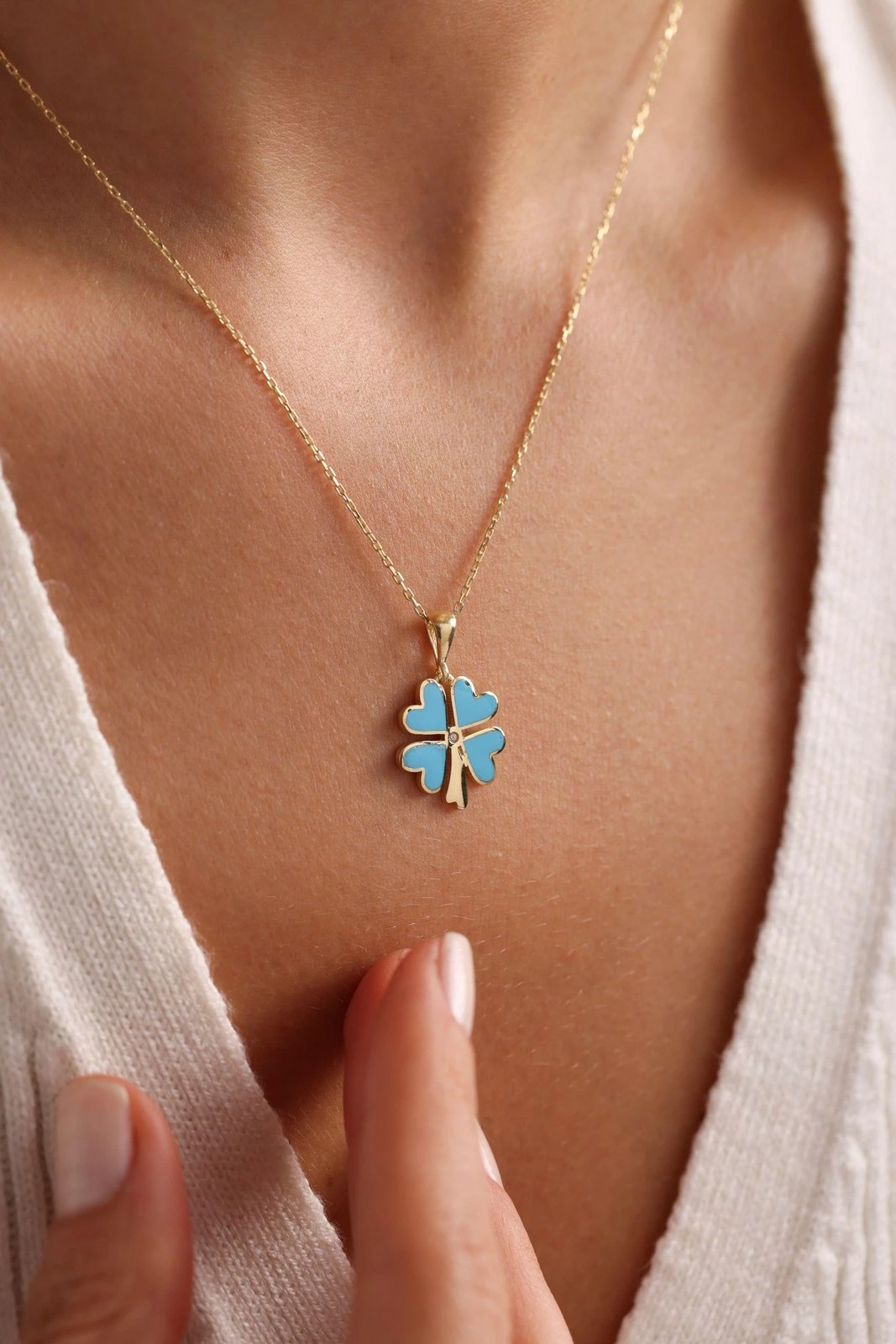 Vathë argjendi me varëse, ngjyrë ari dhe kaltër, Jumeon, NRZ999800