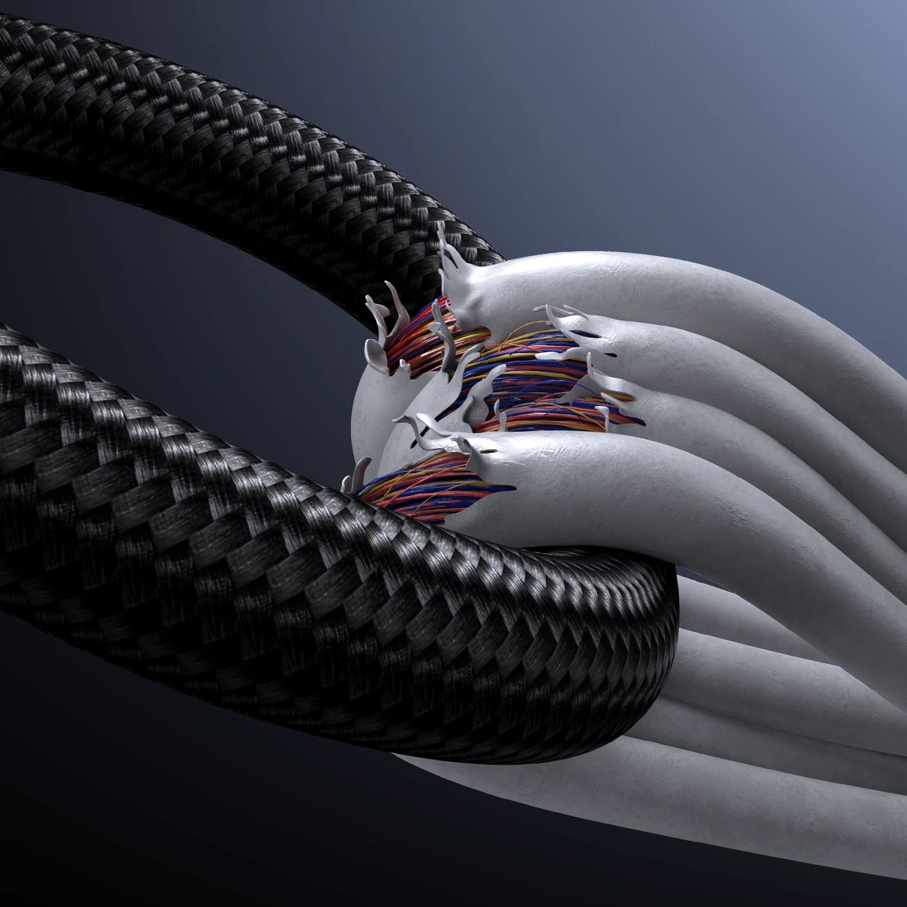 Kabllo USB-C në USB-C Joyroom S-A16 Pro Prism Series, 1.2m, 100W, me ekran digjital, e zezë