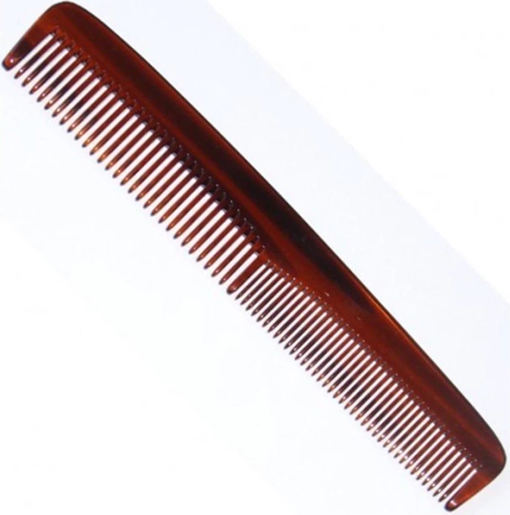 Krehër flokësh Eurostil Concha Peine Peluquero, 12cm, kafe, 1 copë