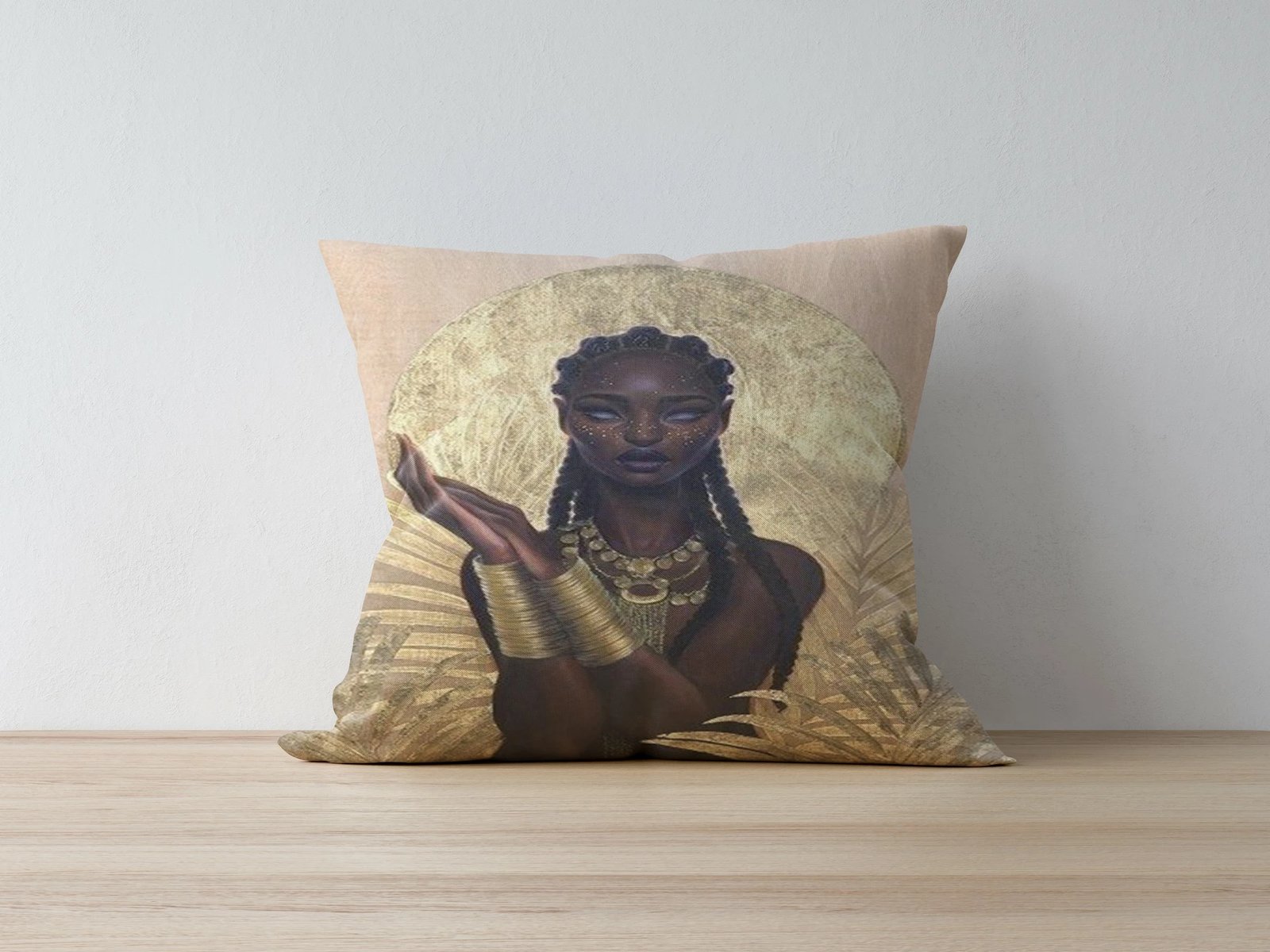 Jastëk dekorativ Aberto Design, a1164, shumëngjyrësh, 43x43cm