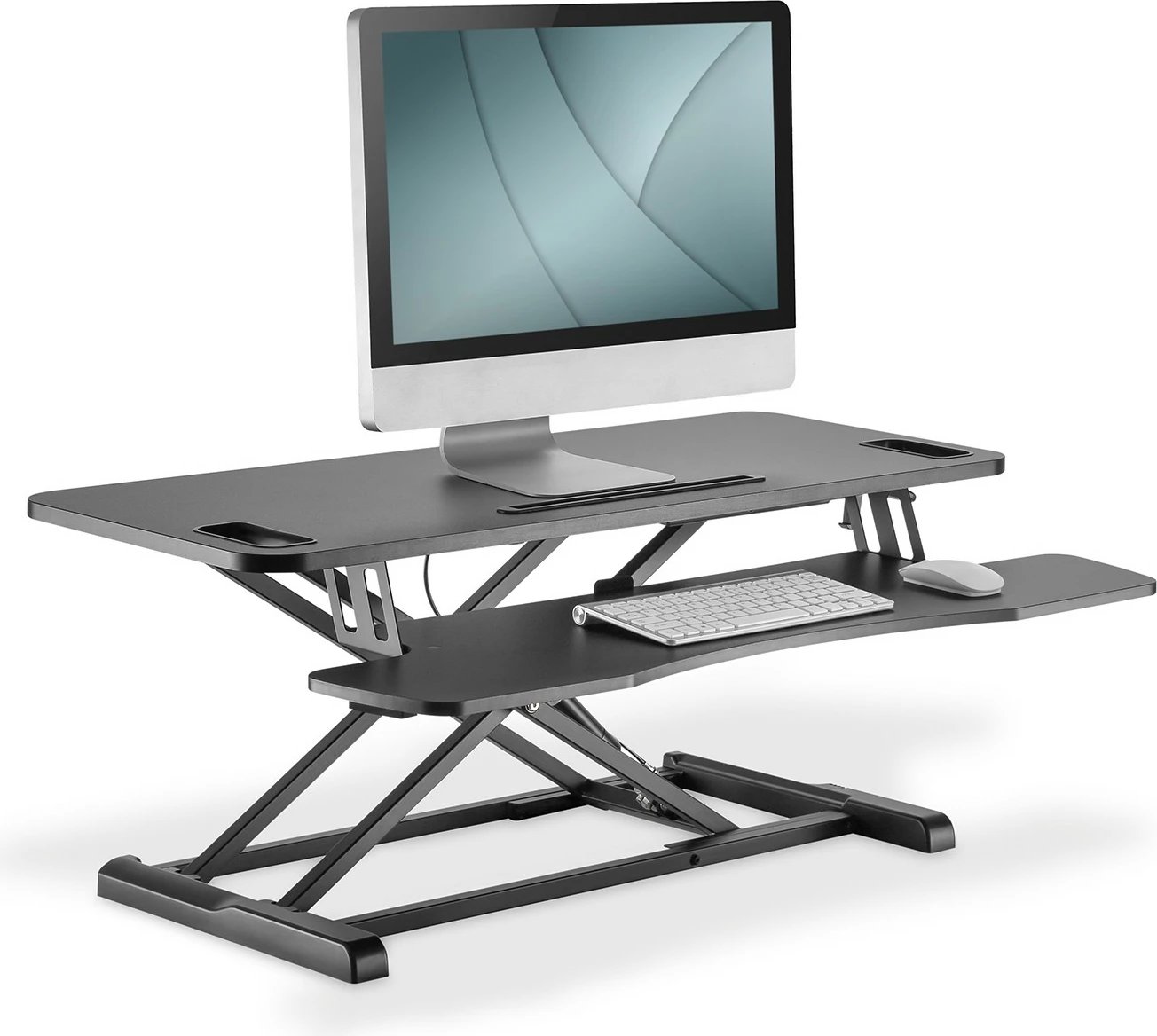 Riser ergonomik tavoline Digitus, Workspace Riser, rregullim lartësie manual, 95x62cm, i zi Riser ergonomik tavoline Digitus, Workspace Riser, rregullim lartësie manual, 95x62cm, i zi