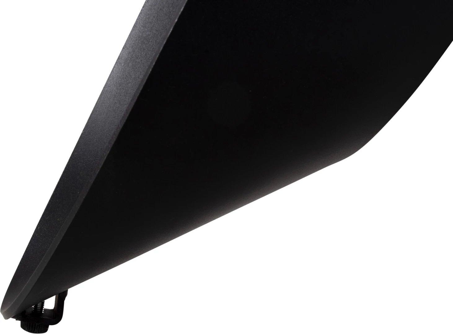 Tavolinë ngrënieje e rrumbullakët ZOD FH9852.03 sipërfaqe qeramike gri mermer-këmbë metalike të zeza Φ135x74Hcm