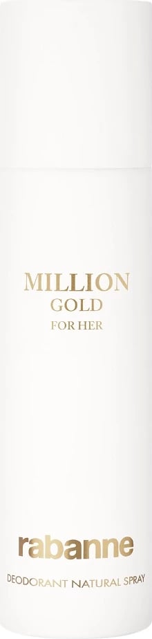 Deodorant spray Paco Rabanne Million Gold For Her për femra, 150ml