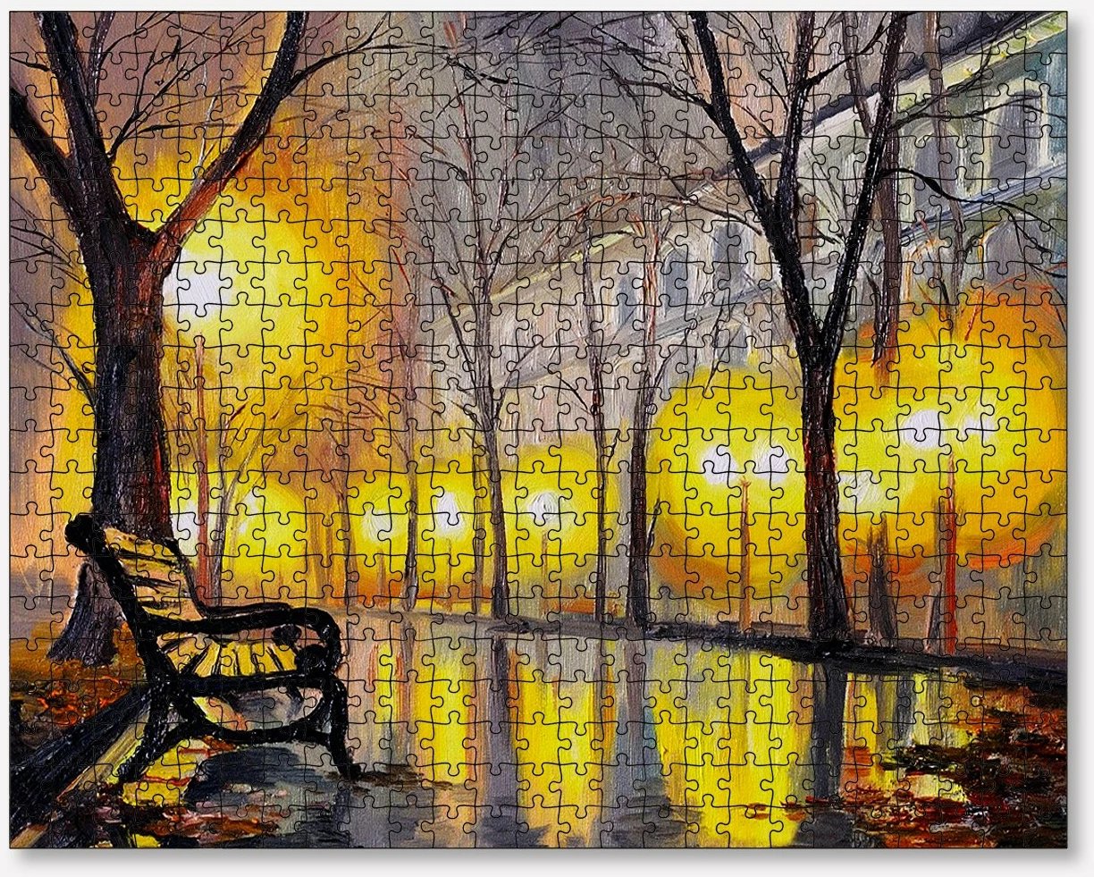 Puzzle 500 copë, Evila Originals, shumëngjyrësh, PZL_0143_500