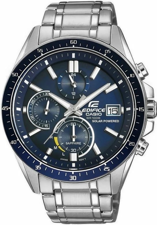 Orë dore për meshkuj Casio Edifice, argjend