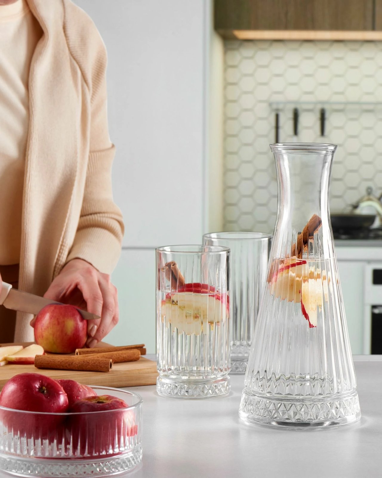 Shishe qelqi Elysia Karaf 940, Hermia Concept, transparente