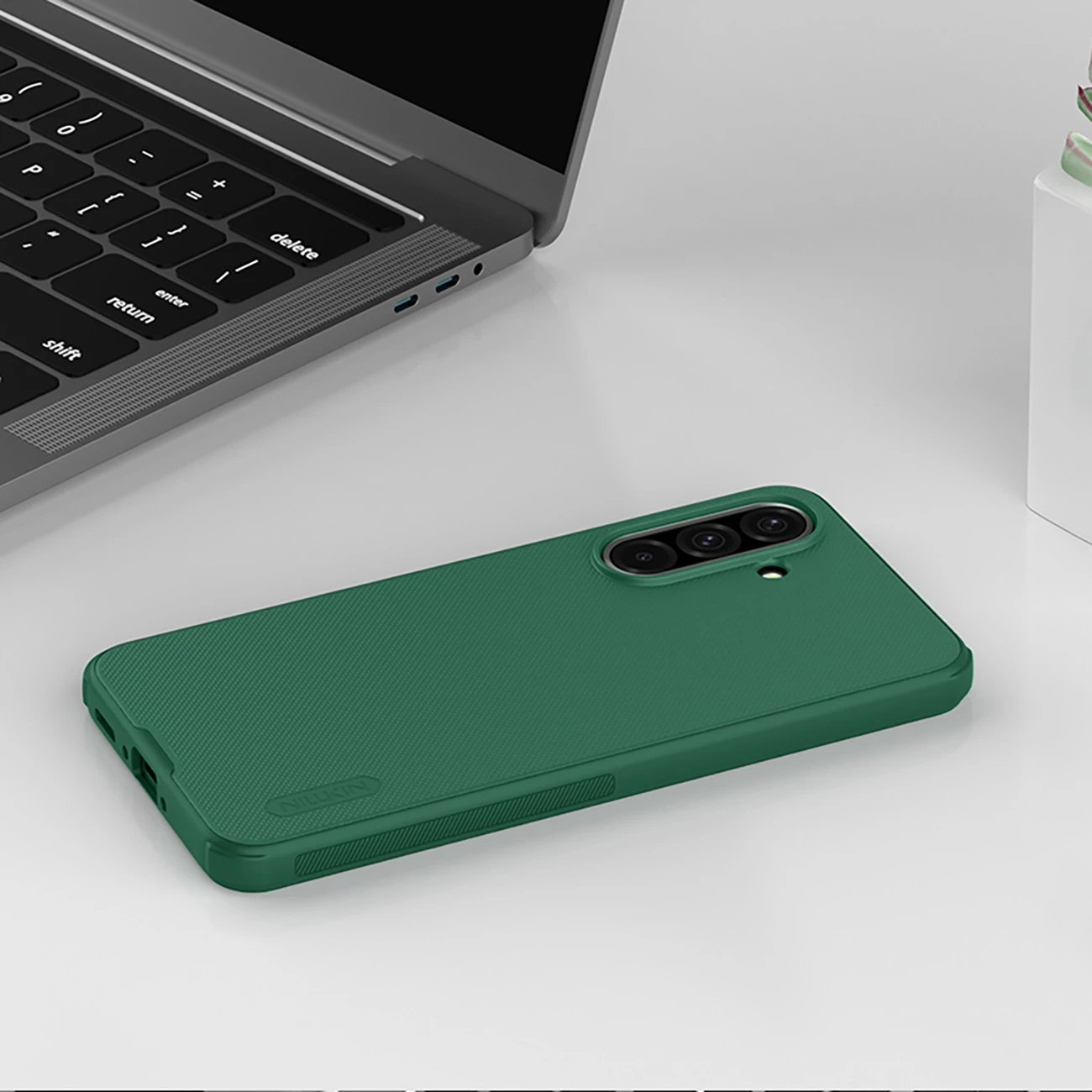 Mbështjellës Nillkin Super Frosted Shield Pro për Samsung Galaxy A36 5G, Gjelbër