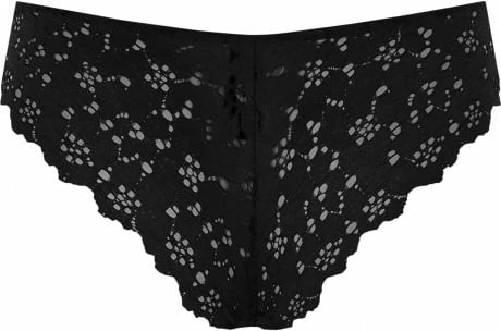 Tanga dantelle të zeza Jumeon, Black v2