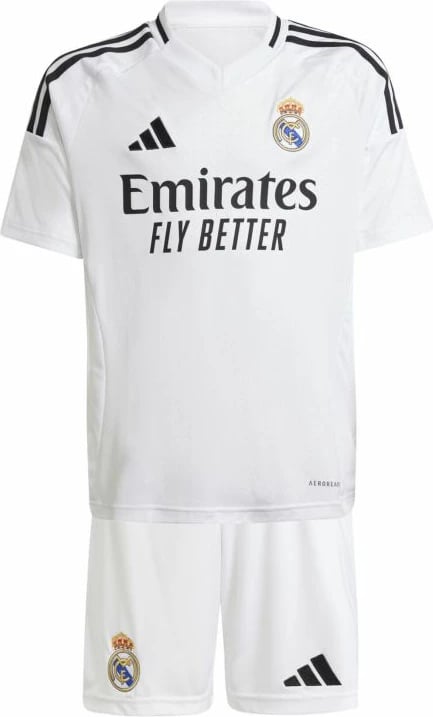 Set për fëmijë adidas Real Madrid, të bardhë