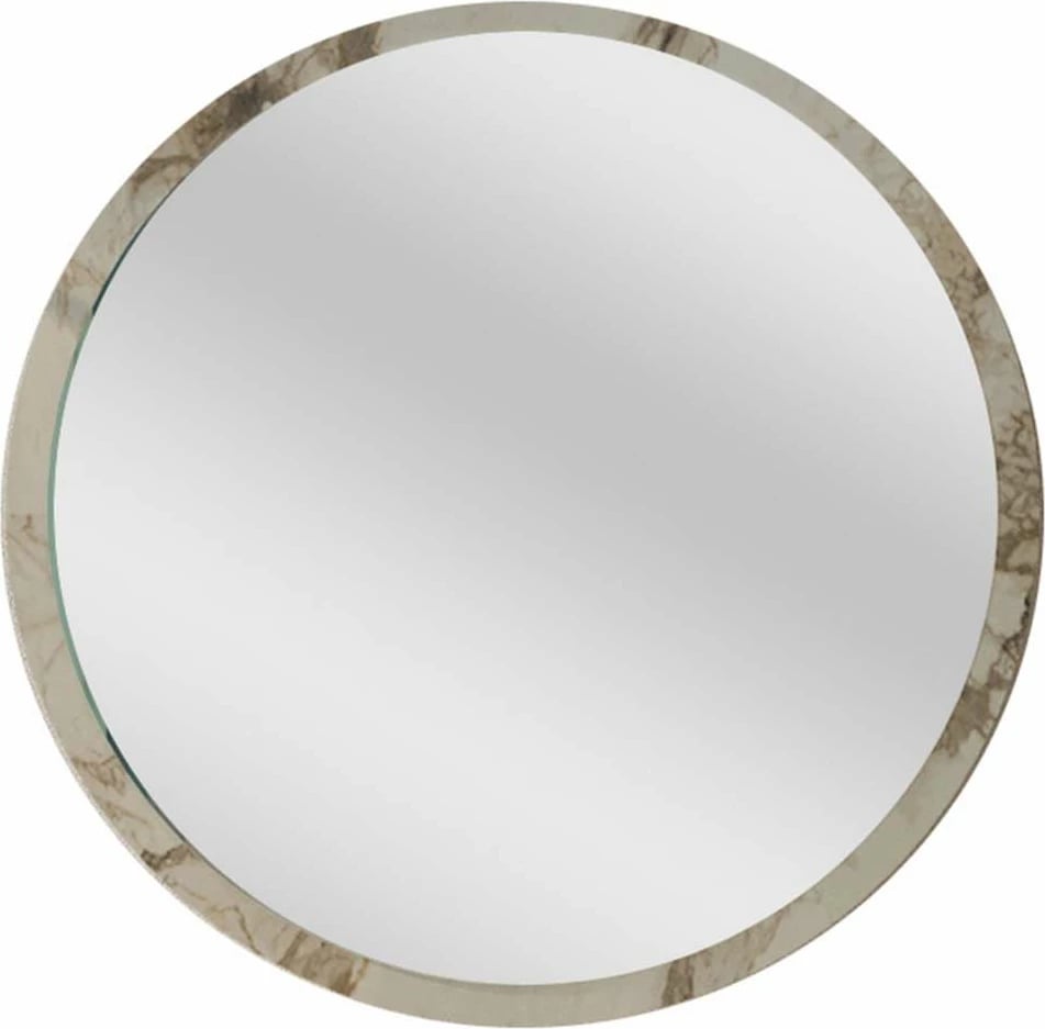 Pasqyrë dekorative, ngjyrë mermeri, Skye Decor, 60x60cm