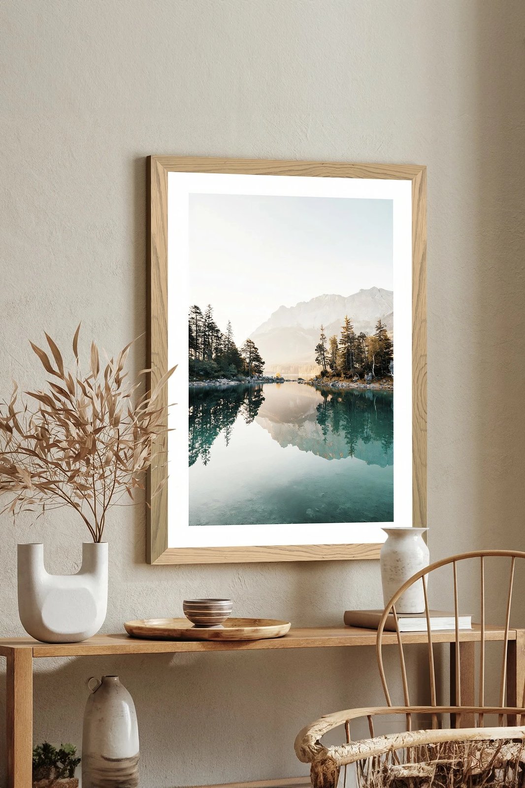 Pikturë dekorative për mur, Wallity, Tekhammdf85, shumëngjyrëshe, 33x48cm