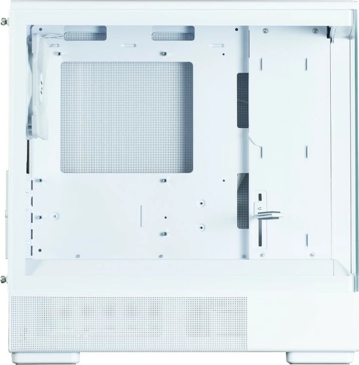 Kasë Zalman P10 White, Mini Tower, Micro ATX, ARGB, Xham i temperuar, Bardhë