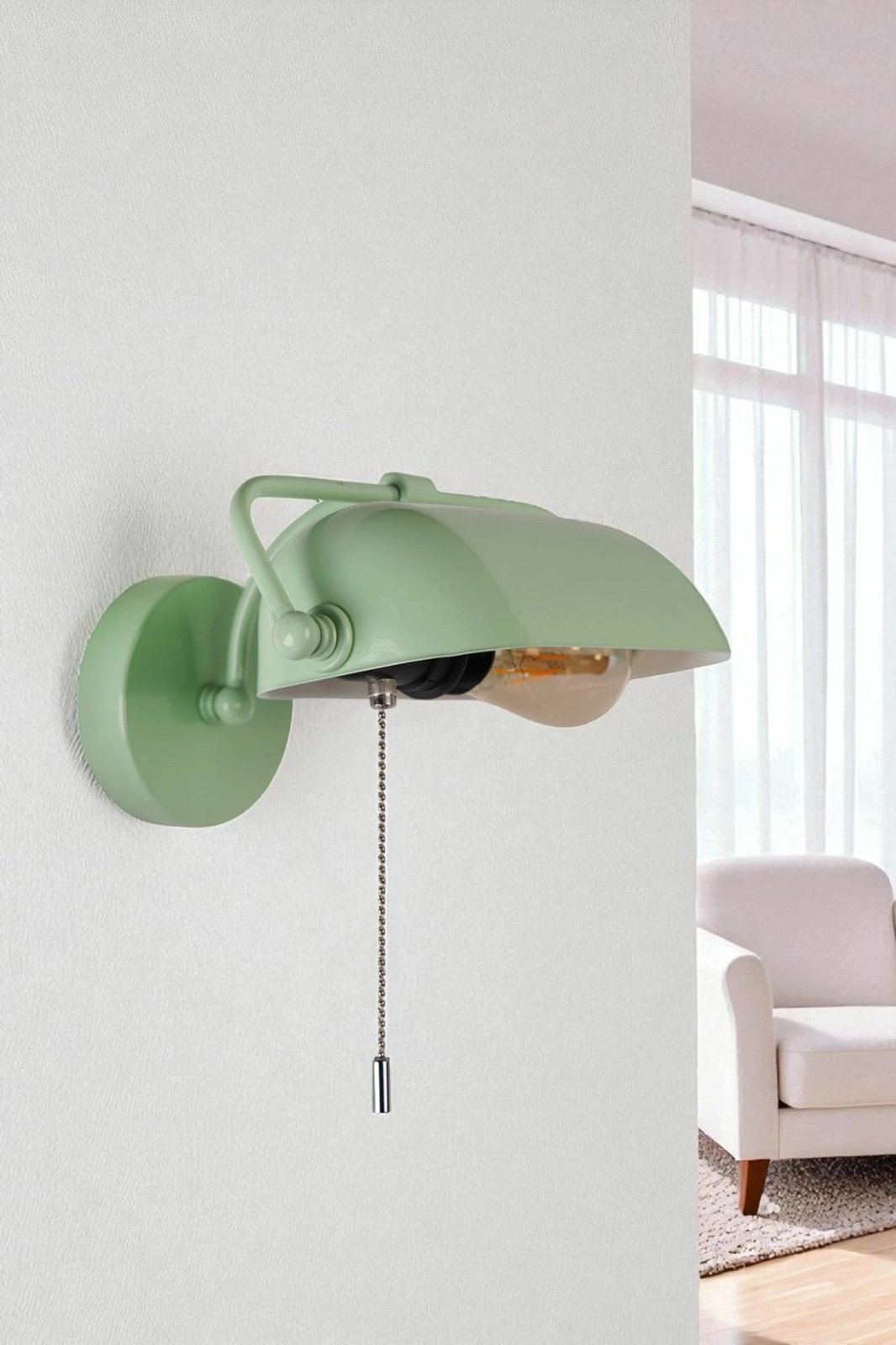 Llambë muri Opviq, ngjyrë mint, 9084-3