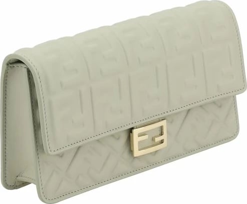 Kuletë zinxhir Fendi, krem