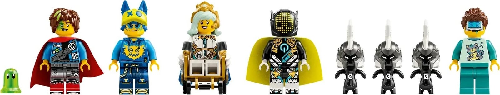 Set LEGO DREAMZzz 71500 Nightmare Shark Submarine, 5 minifigura, për fëmijë 9+ vjeç