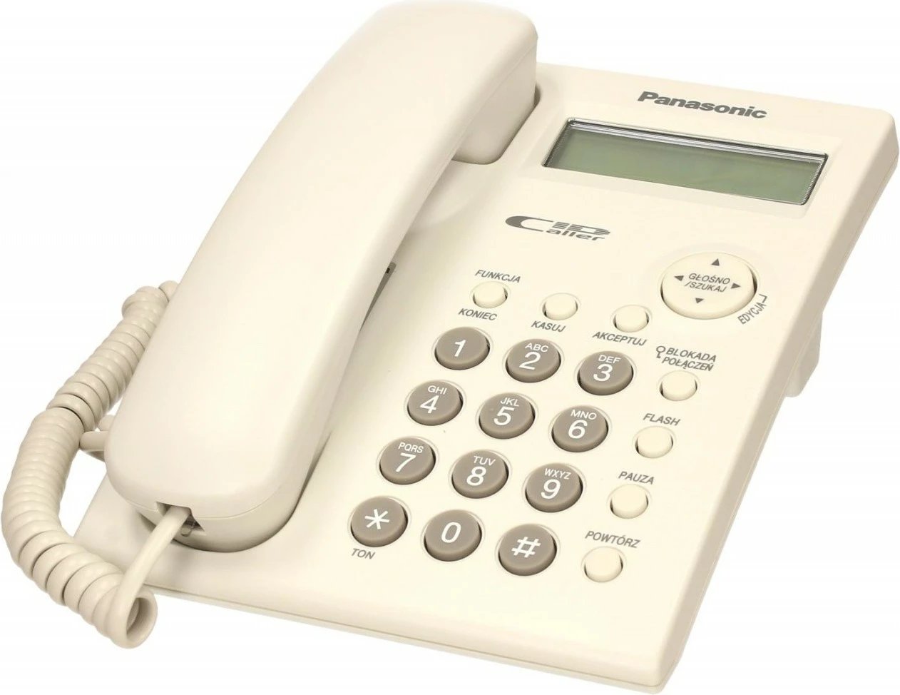Telefon fiks Panasonic KX-TSC 11, i bardhë