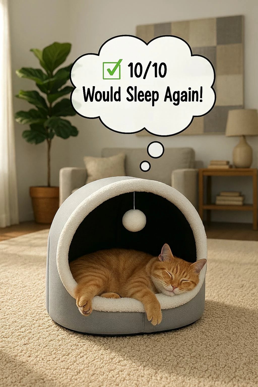 Shtrat për mace Alaska STD, ngjyrë gri