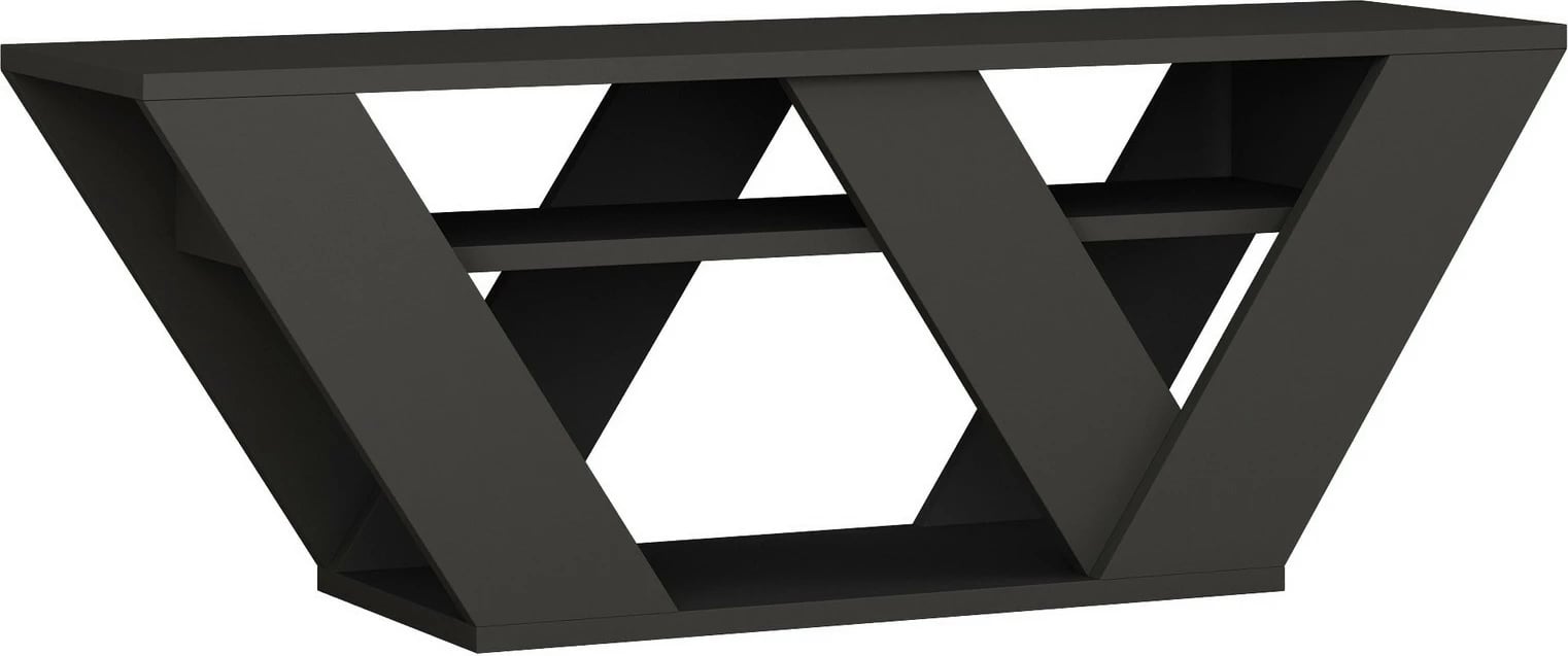 Komodë TV Skye Decor, ngjyrë antracit, Pipralla