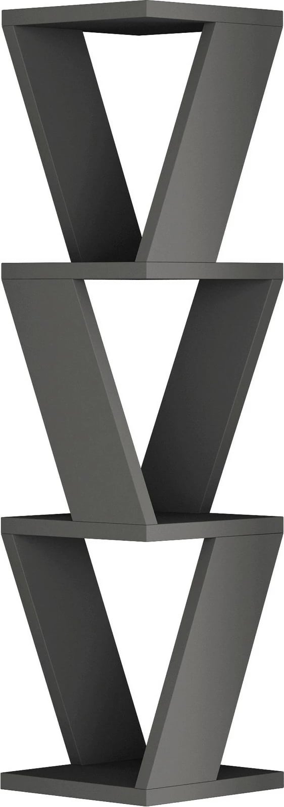 Raft muri Skye Decor, ngjyrë antracit