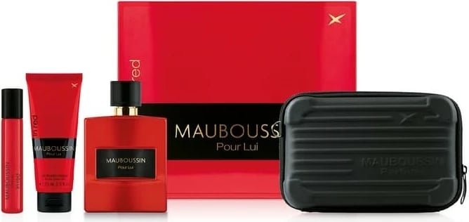 Set Eau de Parfum për meshkuj Mauboussin Pour Lui In Red 100ml
