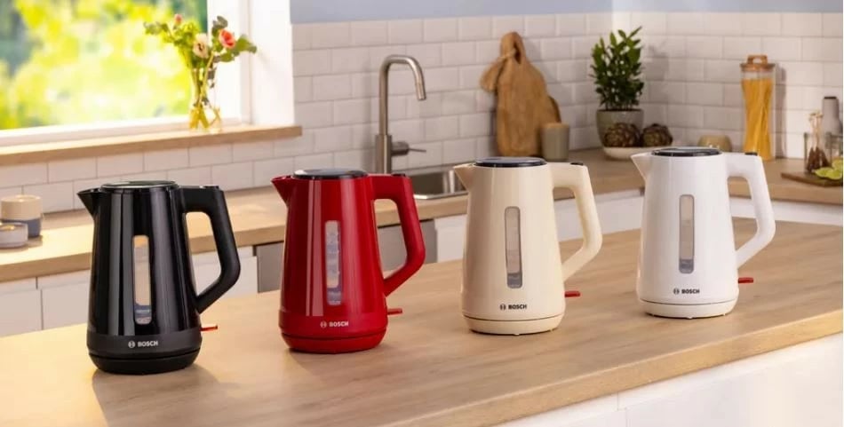 Ibrik elektrik Bosch MyMoment TWK1M124, 1.7L, Kuq