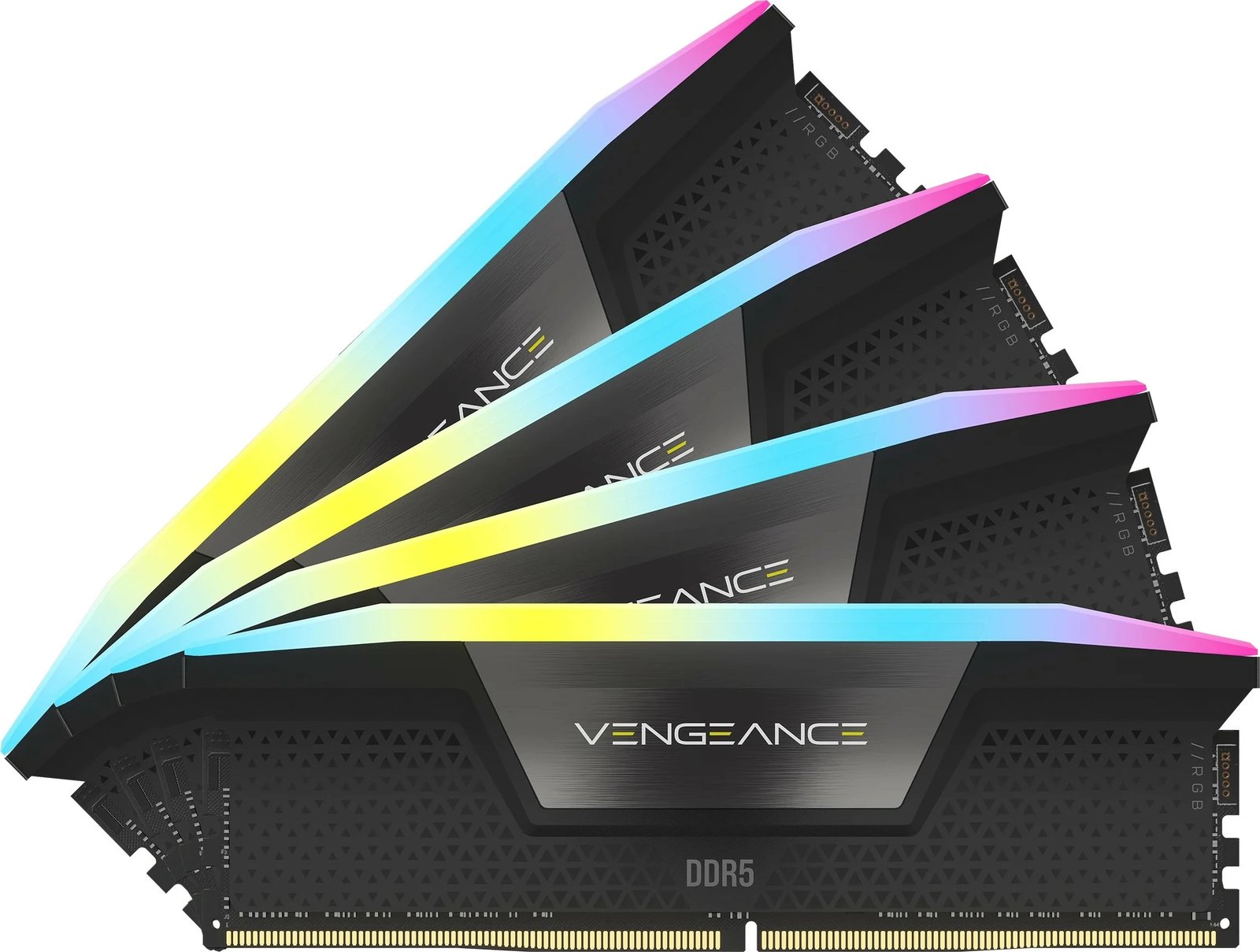 RAM Memorje Corsair Vengeance RGB 128GB (4x32GB) DDR5 5600MHz, shumëngjyrëshe