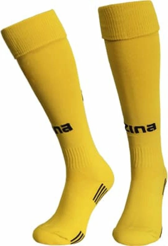 Çorape futbolli për meshkuj dhe fëmijë Zina, të verdha