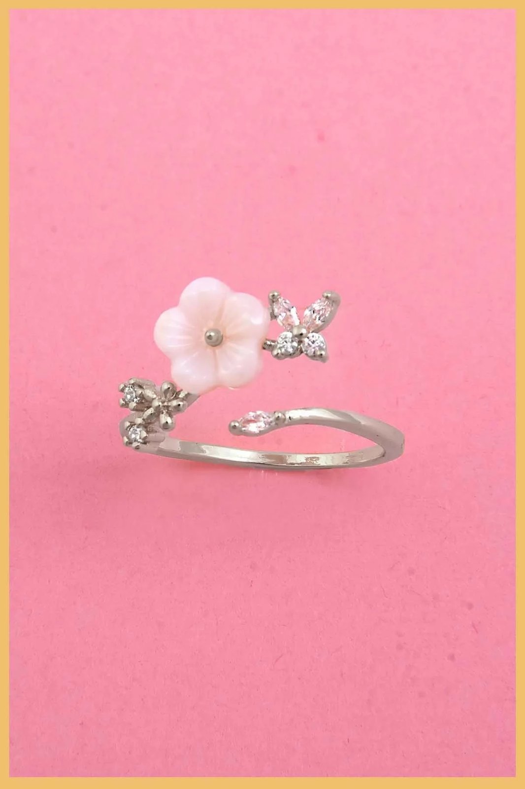 Unazë dekorative Jumeon, ngjyrë argjendi, Gms-Sdfcckyz